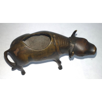 Bronzen wierookhouder, 19e eeuws